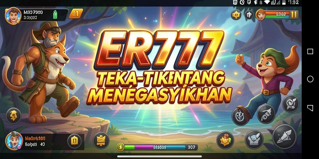 Tampilan seru gameplay ER777 dengan teka-teki menantang.