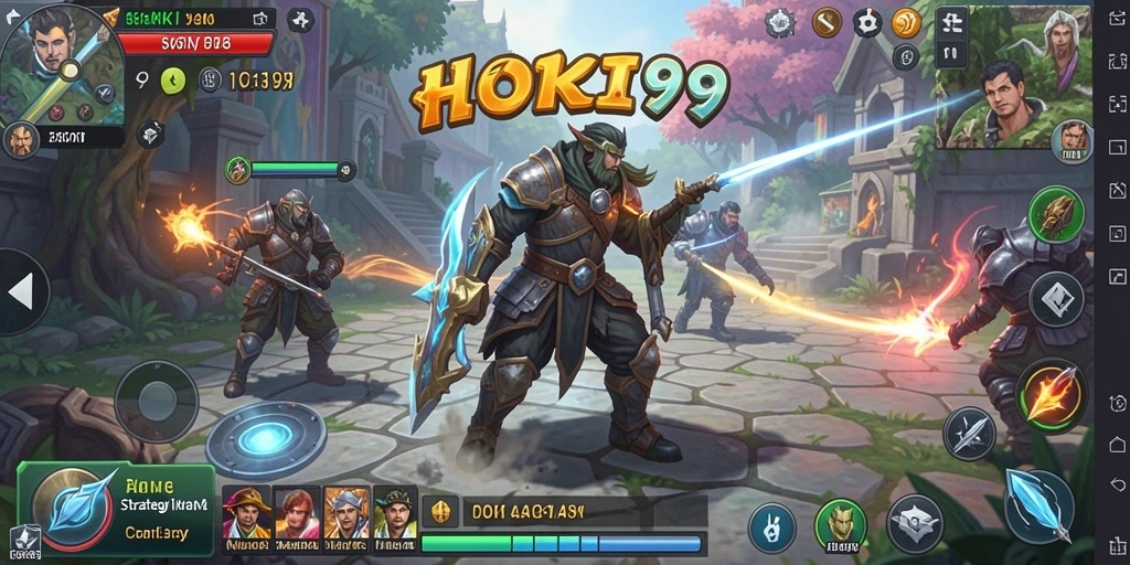 Gameplay HOKI99 yang menantang dan menarik dalam pertempuran strategi.