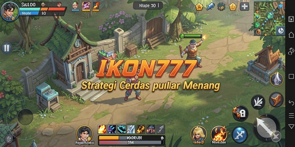 Tampilan gameplay <strong>IKON777</strong> yang menegangkan dan penuh strategi.