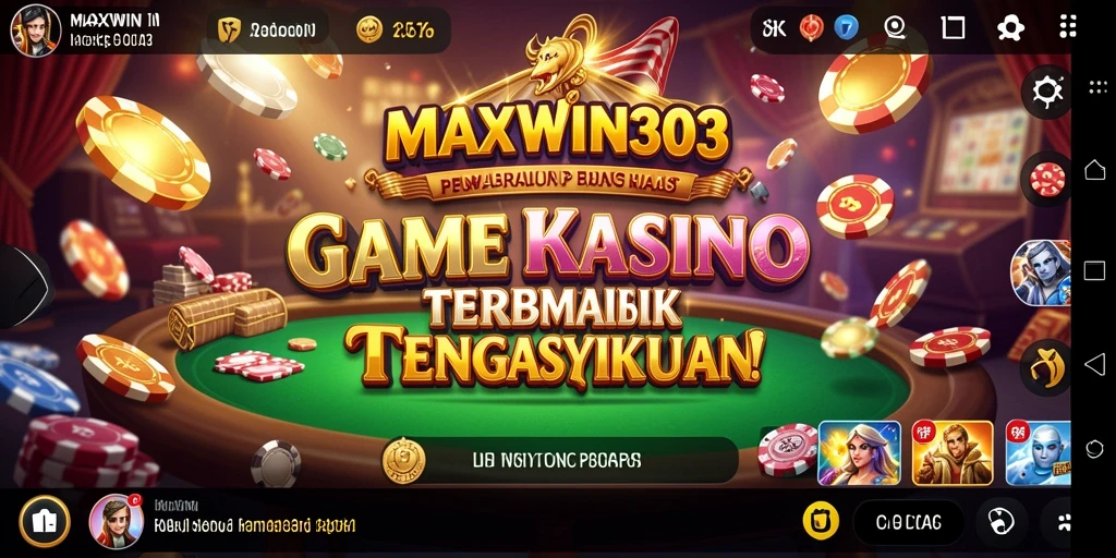 Tampilan menarik dari gameplay Kasino MAXWIN303 yang menghibur.
