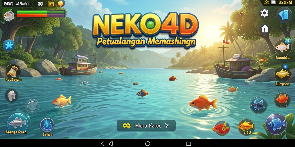 Tangkapan ikan yang menakjubkan dalam gameplay NEKO4D.