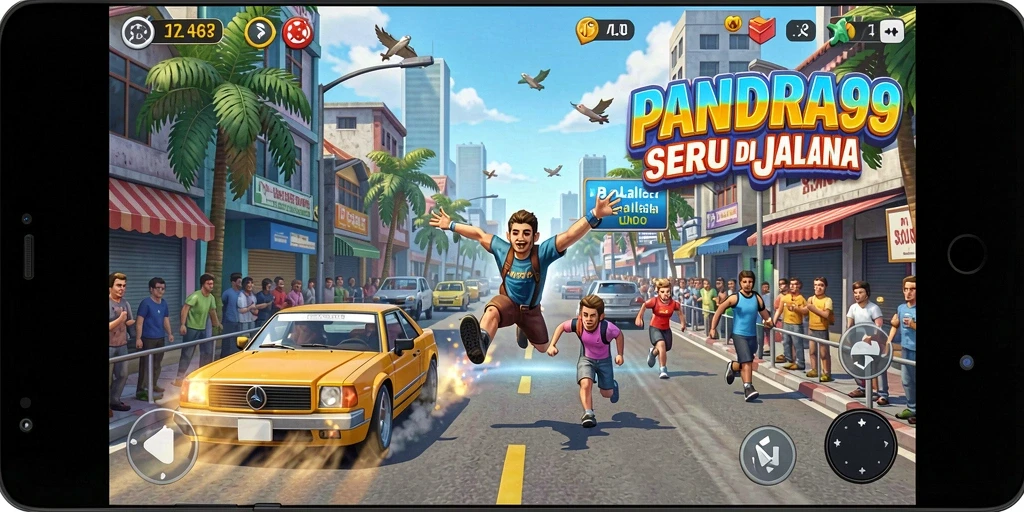 Tampilan balapan seru di PANDORA99 dengan grafis yang menakjubkan.