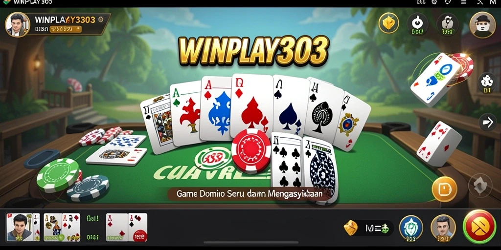 Tampilan gameplay Domino yang menarik dan interaktif.